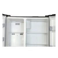 ثلاجة جنرال سوبريم بابين دولابي 15.6 قدم اسود استي...