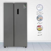 ثلاجة سرين دولابي بابين ، 21.6 قدم ، 612 لتر ، سيل...