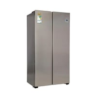 ثلاجة جنرال سوبريم بابين دولابى 17.0 قدم استيل تكن...