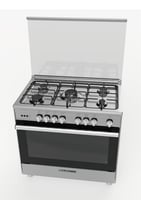 فرن جليم غاز 60*90، أمان تام، متعدد الوظائف، مروحة...