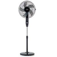 مروحة ستاند فيشر 5 شفرات مع تايمر – 3 سرعات – أسود...