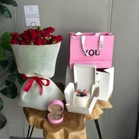 ورد مع كيك و سلسال