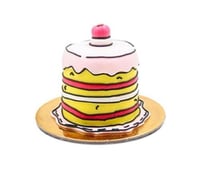 بوكس الورد مع الكيك و السلسال من اختيارك