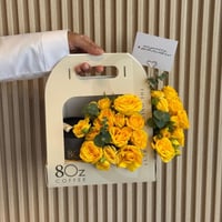 قهوه اليوم مع ورد