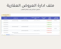 ملف إدارة العروض العقارية