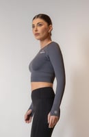 Shadow Flex Long Sleeve Crop