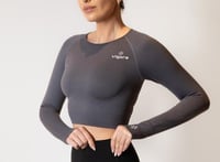 Shadow Flex Long Sleeve Crop