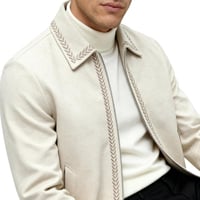 Embroidered Jacket - Off White