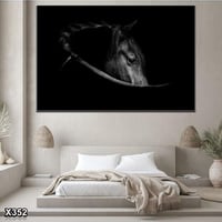 لوحة كانفاس خيل