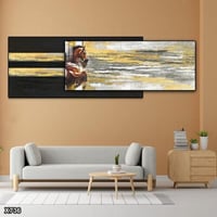 لوحتان كانفاس متداخلتان