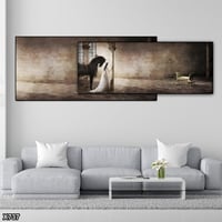 لوحتان كانفاس متداخلتان