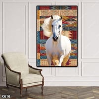 لوحة كانفس خيل