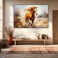 لوحة كانفس خيل