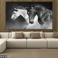 لوحة كانفاس خيل