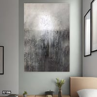 لوحة كانفس رسم تجريدي