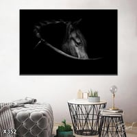 لوحة كانفاس خيل