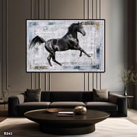 لوحة كانفس خيل