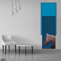 لوحتان كانفاس متداخلتان