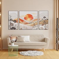 لوحة كانفس 3 قطع