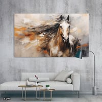 لوحة كانفس خيل