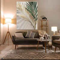 لوحة كانفس رسم تجريدي