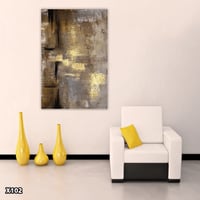 لوحة كانفس رسم تجريدي