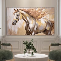 لوحة كانفس خيل