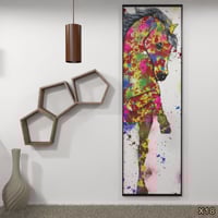 لوحة كانفاس مودرن لحصان