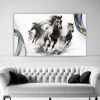 لوحة كانفس بالرسم التجريدي