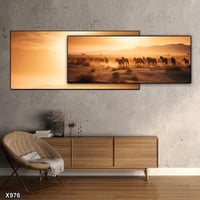 لوحتان كانفاس متداخلتان