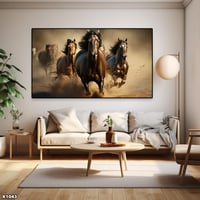 لوحة كانفس خيل