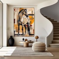لوحة كانفس خيل