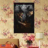 لوحة كانفس ميسي وكريستيانو