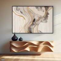 لوحة كانفس رسم تجريدي