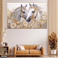 لوحة كانفاس خيل