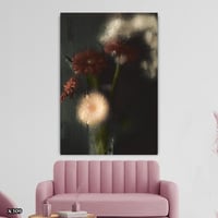 لوحة كانفس ورود