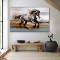 لوحة كانفس خيل