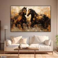 لوحة كانفس خيل