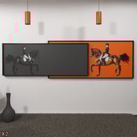 لوحتان كانفاس مودرن متداخلتان