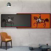 لوحتان كانفاس مودرن متداخلتان