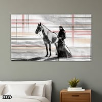 لوحة كانفس خيل