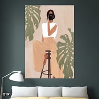 لوحة كانفس بطراز بوهيمي