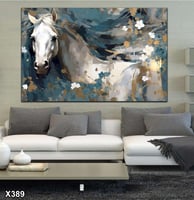 لوحة كانفاس خيل