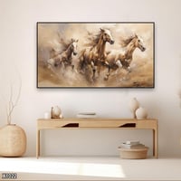 لوحة كانفس خيل