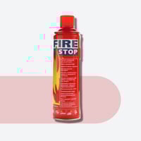 مجموعة تُـهام بخاخ فوم + كرة اخماد