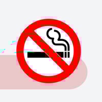 ملصق ممنوع التدخين
