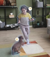 ايمو - كاميرا مراقبة Ranger Dual داخلية 360 درجة ع...