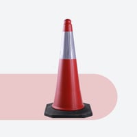 قمع مروري بقاعدة "75 سم "