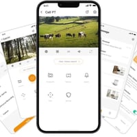 ايمو - كاميرا مراقبة ( Cell PT Wi-Fi6 ) K3 بالطاقة...