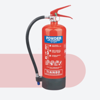 طفاية حريق 4 كجم بودرة.